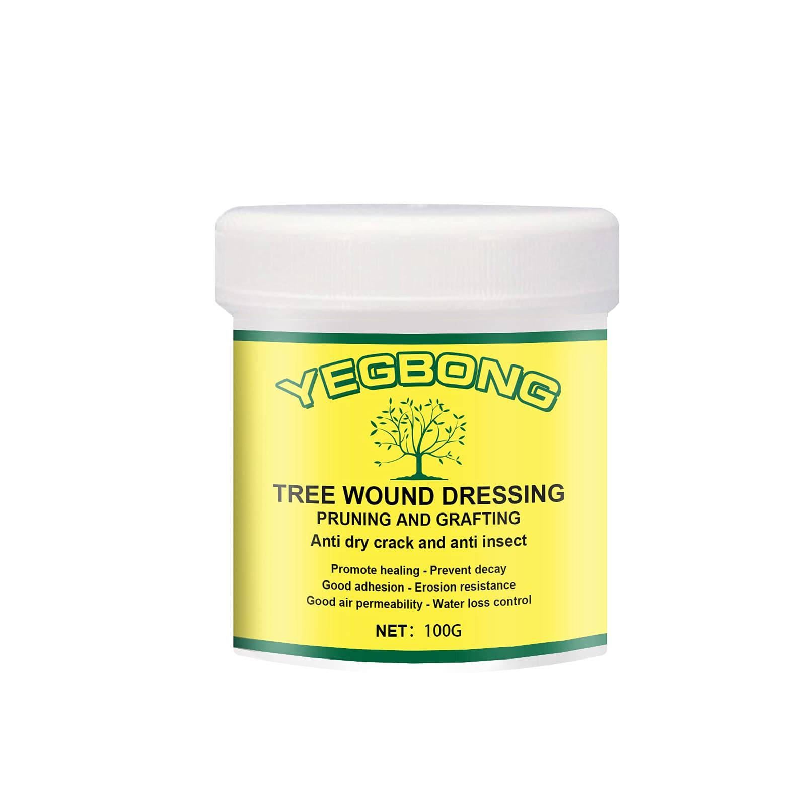 Garden Bonsai Plant Healing Paste, Tree Wound Pruning Sealer Bonsai Pruning Cutting Paste, Plants Wound Dressing for Garden Plant Grafting and Wound Treatment, Help Trees Recover Quickly (30/100/300g)