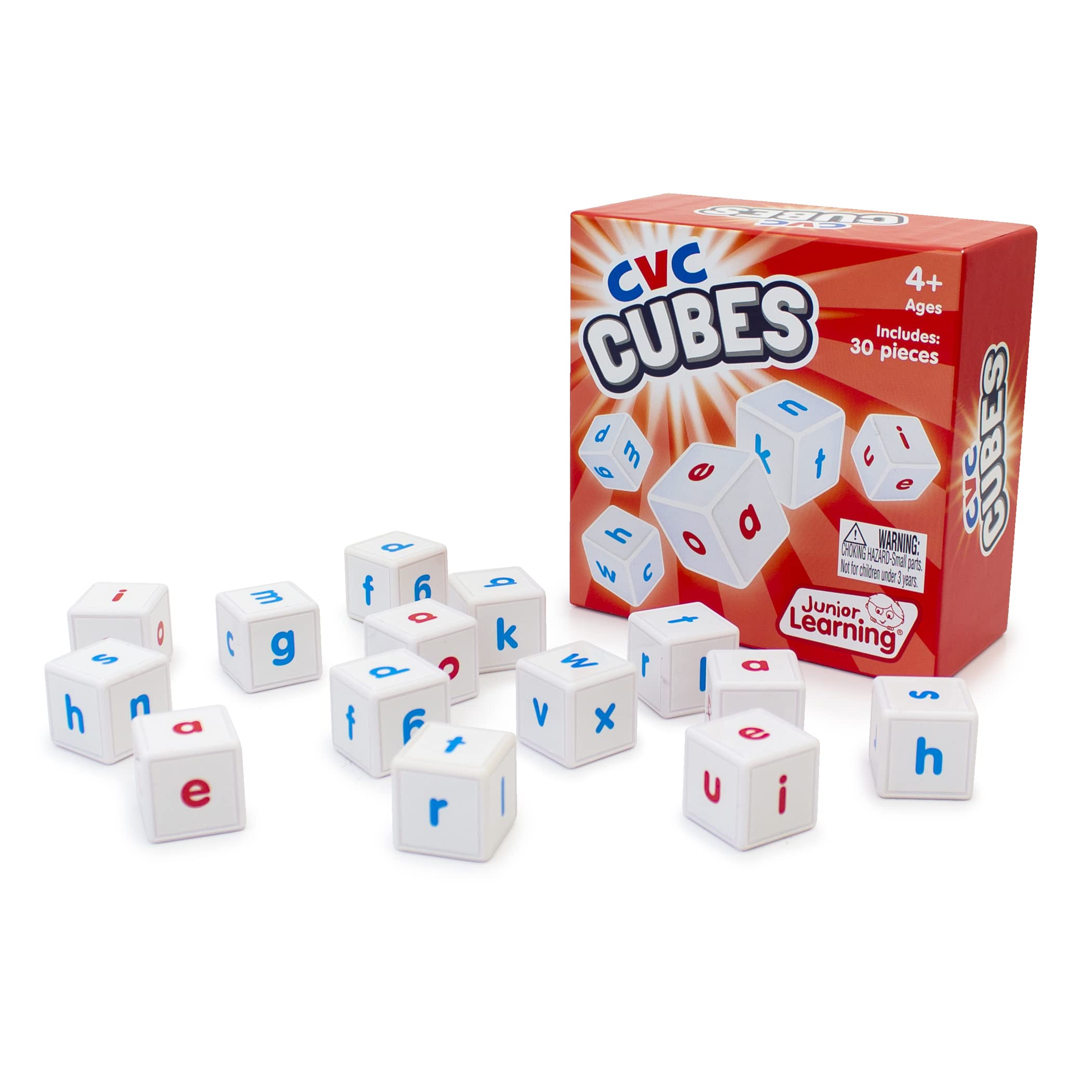 Junior Learning JL643 CVC Cubes, Multi