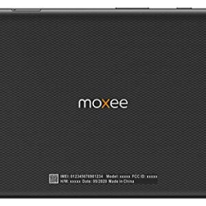 Moxee Tablet 8.0" (2020) 32GB MT-T800 WiFi + 4G LTE (for T-Mobile/Sprint Only) Mobile Hotspot Android 10 Tablet - Black (Renewed)