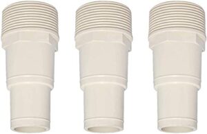 xvrtj parts shop spx1091z7 spx1091z4 combo hose adapter replacement for hayward wide mouth skimmer and chlorine feeder (3 pack)
