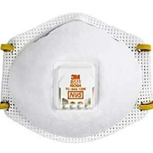 CTI Industrial Supply 3M 8511 Paint Sanding Valved Cool-Flow Respirator 10-Pack