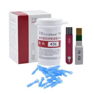 25pcs hb hemoglobin test strips for pd-g017 hb hemoglobin test system