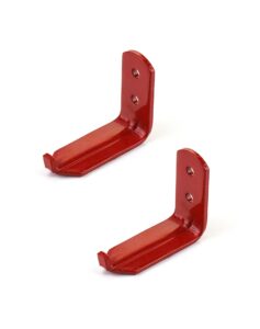 qwork fire extinguisher wall hook, hanger for 15 to 20 lb, 2 pack
