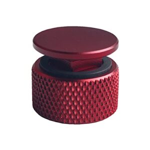 DEWHEL Welding Hood Helmet Fasteners Aluminum 1 Pair (Red)