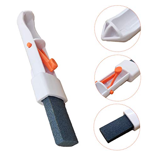 Swimming Pool Stain Remover, Pool Pumice Stone Rust Spot Removal with EZ-Clip Handle for Swimming Pool Spa Cleaning Tool