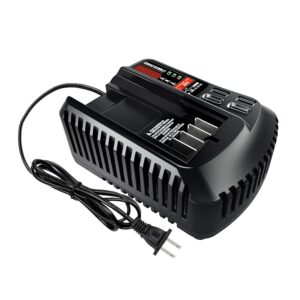 v20 battery fast charger cmcb104, waxpar cmcb104 battery charger compatible with craftsman v20 lithium battery cmcb204 cmcb202 cmcb201 cmcb209 cmcb205 cmcb100 cmcb101