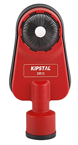 KIPSTAL Dust Shroud for Drill Max 2-5/8 Inch (70mm) Hammer Power Tool Attachment Universal Dust Extractor Adjustable