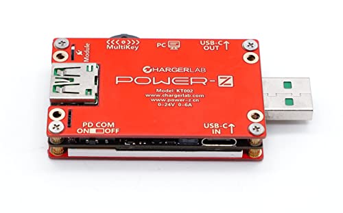 ChargerLAB Power-Z KT002 USB-A PD Tester Voltage & Current Tester Power & Capacity Tester