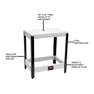 JET Universal Benchtop Machine Table (728100),White