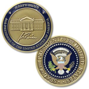 joeseph biden potus 46th president of the united states of america challenge coin
