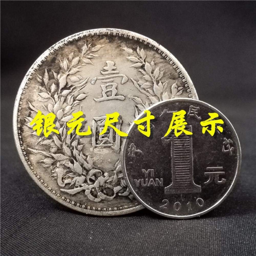 MKIOPNM Exquisite Coin Mexican Silver Dollar 1882 Round Lace Ink Eagle Yang Yingyang Commemorative Great Qing Collection American Coins Perfect Replacement for Original