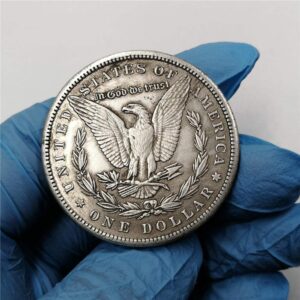 Exquisite Coin American Trade Silver Dollar 1892 Morgan Silver Dollar Foreign Silver Dollar Old Coin Antique Collection Perfect Replacement for Original Coins