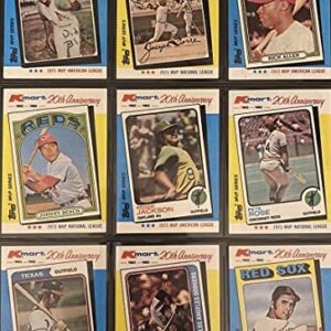 1982 Topps Kmart 20th Anniversary Baseball MVP Collector's Series Boxed Card Set (44 Cards)