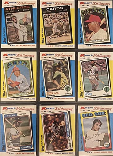 1982 Topps Kmart 20th Anniversary Baseball MVP Collector's Series Boxed Card Set (44 Cards)