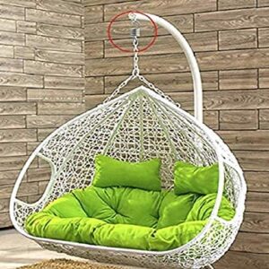 1100LBS Capacity 4INCH Heavy Duty Spring Hammock Chair Spring Porch Swing Springs Hook Suspension Swing Extension Spring for Hammock,Boxing Bag,Hanging Chair,Gym,Patio Swing Hanger 2Pieces