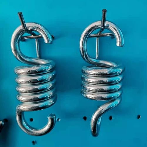 1100LBS Capacity 4INCH Heavy Duty Spring Hammock Chair Spring Porch Swing Springs Hook Suspension Swing Extension Spring for Hammock,Boxing Bag,Hanging Chair,Gym,Patio Swing Hanger 2Pieces