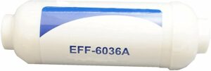 eff-6036a replace supco in line water filter taste & odor removal 6", wf270