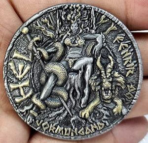 hel norse god of the underworld ancient coin