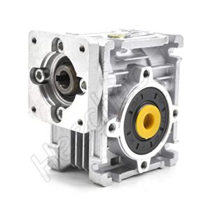 Worm Gear Gearbox NMRV-030 Speed Reducer Ratio 10 :1 for Stepper Motor