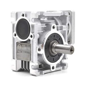 Worm Gear Gearbox NMRV-030 Speed Reducer Ratio 10 :1 for Stepper Motor