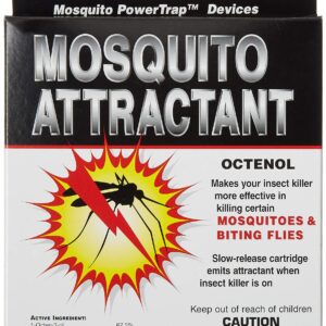 Flowtron BK-80D 80-Watt Electronic Insect Killer, 1-1/2 Acre Coverage & MA-1000 Octenol Mosquito Attractant Cartridge