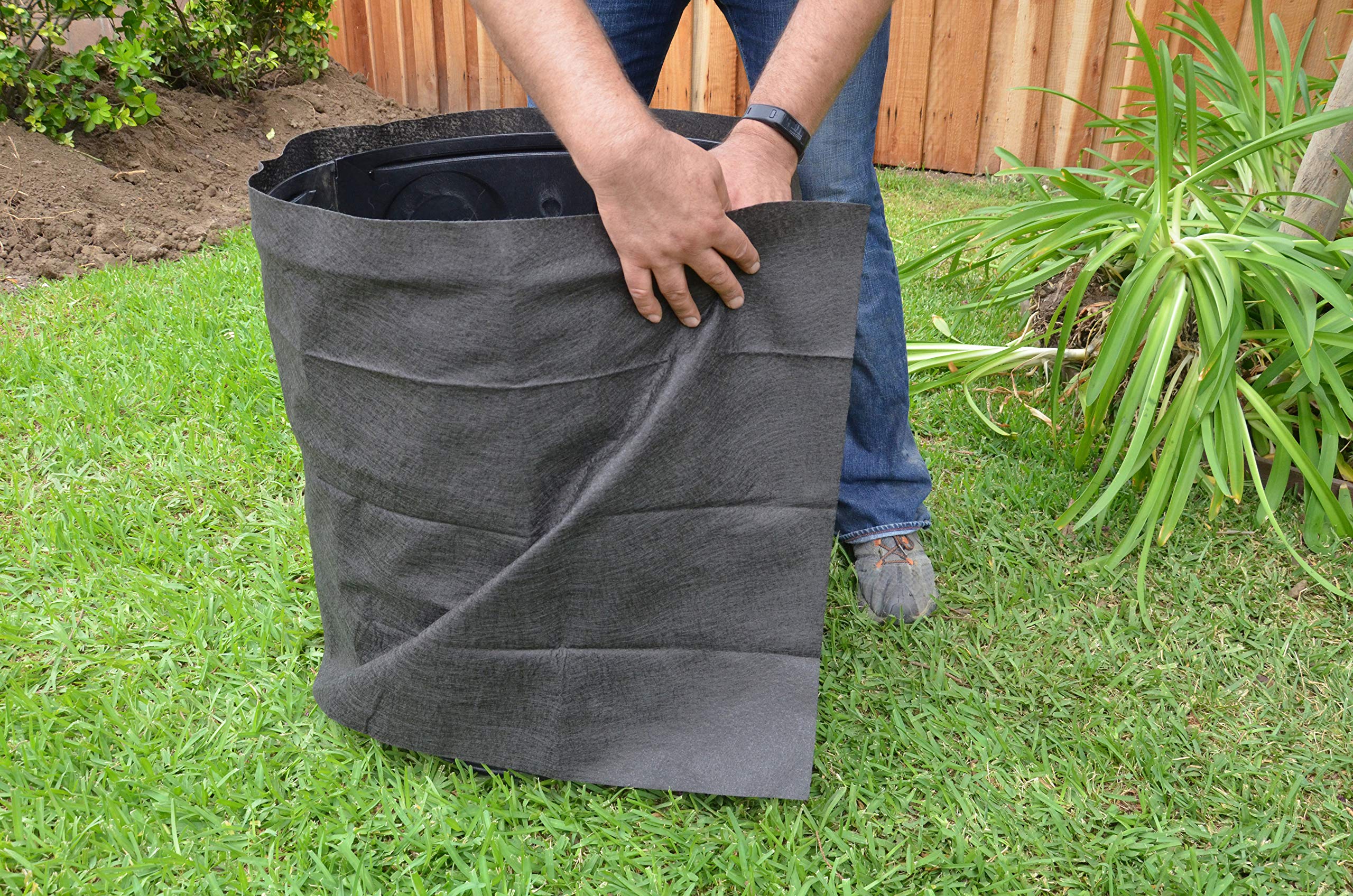 NDS Flo Stormwater Dry Well System Kit with Filter Fabric Wrap