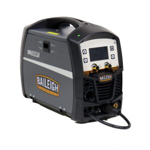 baileigh 120/230v 200a inverter lcd multi-process welder, foot pedal, stick, tig, mig w/spool gun & torches