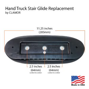 Stair Climber Hand Truck Glide Belt Assembly Replacement - 2 Pack