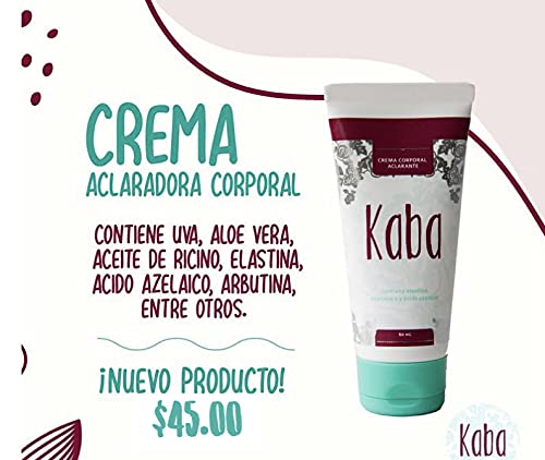 KABA CREMA CORPORAL ACLARANTE