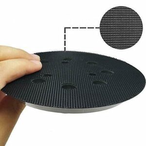 5 Inch 8 Hole Sander Hook and Loop Replacement Sanding pad Compatible with Porter Cable DeWalt Makita - Fits DW421/K, DW423/K & BO5010, BO5030K, BO5031K, BO5041K & 343/343k, 390/390K, 382 Orbit Sander