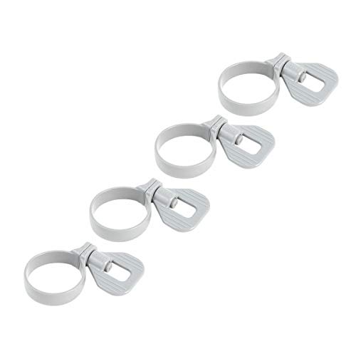 River Country Above Ground Swimming Pool Replacement 1 1/4" Plastic Filter Pump Hose Connector Clamps 4 PK.