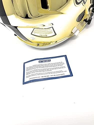 Drew Brees New Orleans Saints Signed Autograph RARE CHROME Full Size Speed Helmet Certified