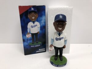 magic johnson 2013 los angeles dodgers stadium bobble bobblehead sga