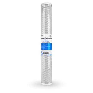 Standard Three Stage Water Filter Replacement Kit 20" Sediment, Carbon, GAC
