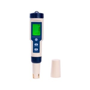 digital ph meter with atc ph tester, 3 in 1 ph tds temp 0.01 resolution high accuracy pen type tester, pocket size water quality tester for drinking water, wine, spas, aquariums