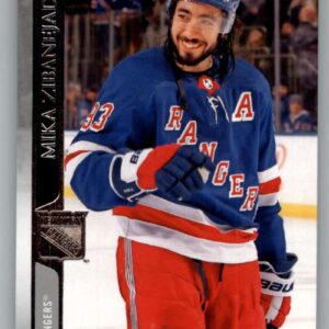 2020-21 Upper Deck #126 Mika Zibanejad New York Rangers NHL Hockey Trading Card