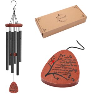 cardinal memorial wind chimes for loss of loved one sympathy gifts beech wood rememberance windchimes in memory of loved one father mother a limb has fallen from the family tree