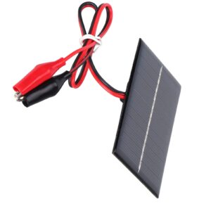 Solar Panel, Module Portable DIY Polysilicon Solar Charger for Toys Lights Solar Lights Solar Displays 3.7V Battery