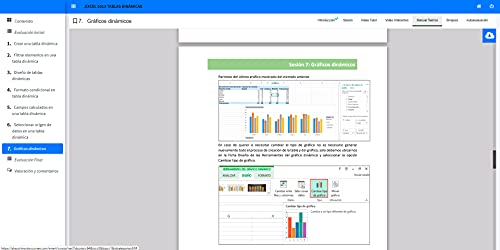 Curso Excel Tablas Dinámicas Online | Aprende a crear, manejar Tablas Dinámicas en Excel | Incluye Acceso al Curso Autoestudio+Practica Interactiva+Videos+Libro+Ejercicios Tipo+Certificado