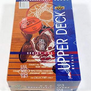 1993-94 Upper Deck Basketball Series 1 Retail Box Sealed (36 Packs) - Basketball Cards