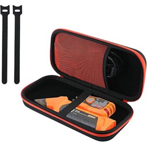 procase carrying case for klein tools et310 ac circuit breaker finder & rt250 gfci receptacle tester, electrical tools circuit tracer storage bag for accessories (𝐂𝐀𝐒𝐄 𝐎𝐍𝐋𝐘)