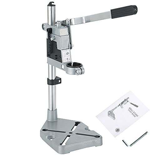 MAOPINER Universal Electric Drill Press Stand Tool Drill Stand Bench Clamp Drill Press Stand for Hand Drill Workstation Repair Tool Clamp