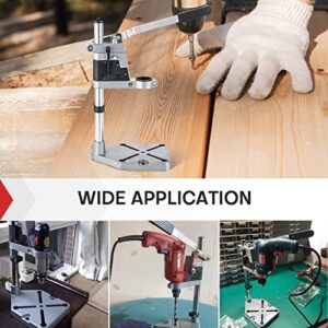 MAOPINER Universal Electric Drill Press Stand Tool Drill Stand Bench Clamp Drill Press Stand for Hand Drill Workstation Repair Tool Clamp