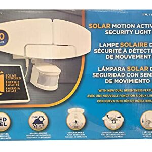 Costco Sunforce 2000 Lumen LED Motion Activated Solar Security Light