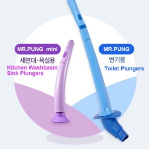 MR.PUNG Toilet Plungers & Kitchen Washbasin Sink Plungers & Co2 Cylinders 2Box (20 pcs)