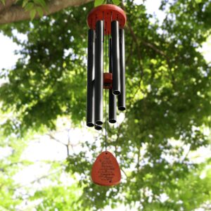 Memorial Wind Chimes Sympathy Gifts for Loss of Father Dad Large Angel Windchimes Outside Outdoor Garden Condolence Dad