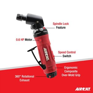 AIRCAT Pneumatic Tools 6295: 115 Degree Angle Die Grinder 18,000 RPM