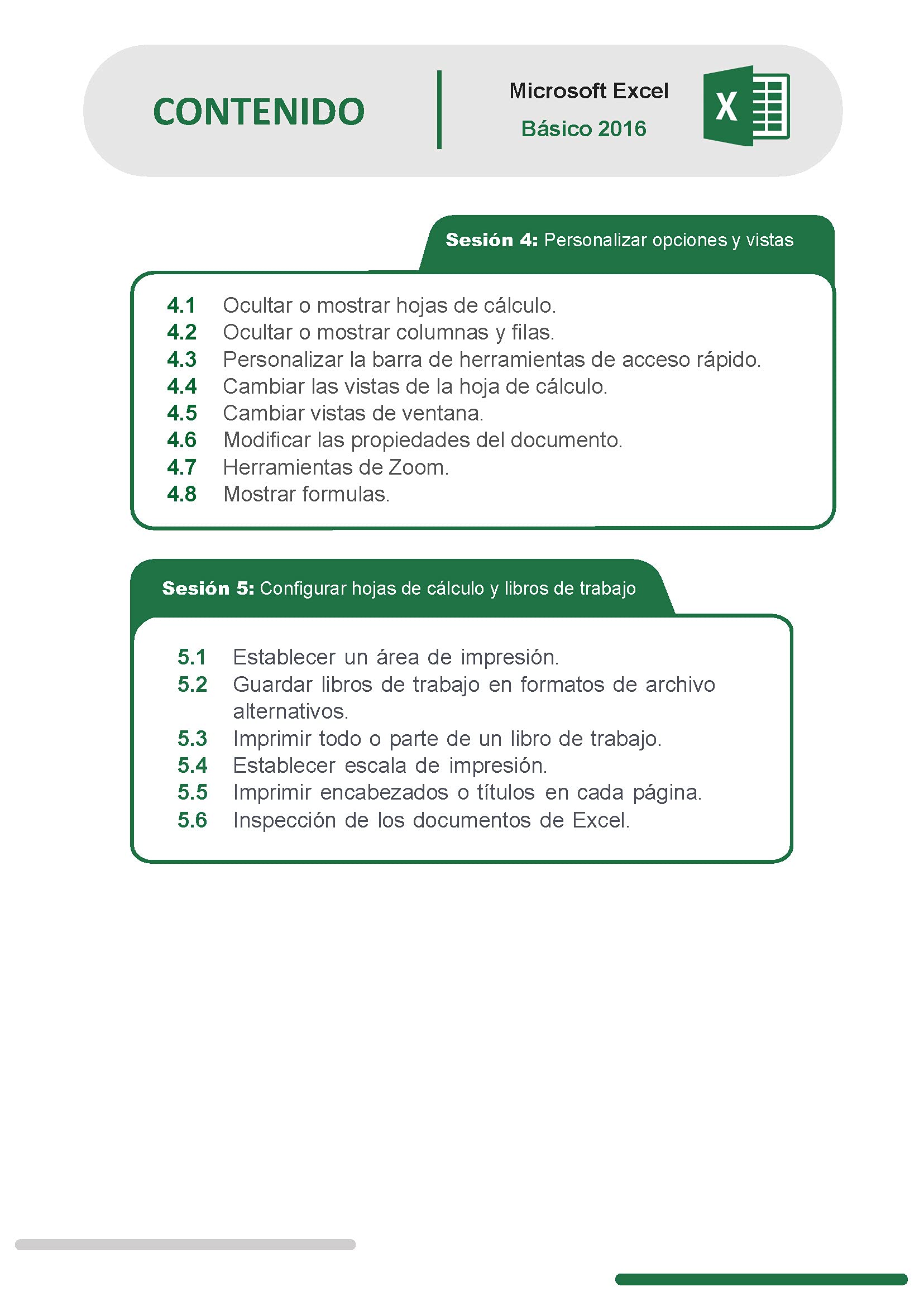 Curso Excel Básico Online | Aprende crear y administrar hojas de cálculo en Excel | Incluye Acceso al Curso Autoestudio+Practica Interactiva+Videos+Libro+Ejercicios Tipo+Certificado