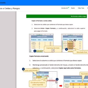 Curso Excel Intermedio Online | Aprende a automatizar resúmenes esquemas y tablas en Excel | Incluye Acceso al Curso Autoestudio+Practica Interactiva+Videos+Libro+Ejercicios Tipo+Certificado