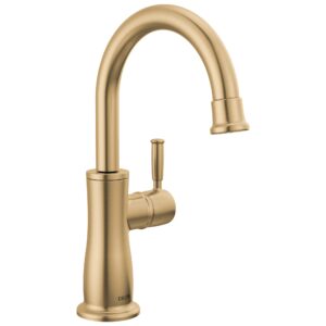 delta faucet 1960-cz-dst traditional beverage faucet, champagne bronze